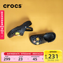卡骆驰（CROCS）洞洞鞋贝雅男鞋女鞋轻便耐磨一脚蹬拖鞋休闲鞋|10126 黑色-001 41 /42(260mm)