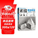 经典全集《素描基础教程》自学入门教材书籍铅笔手绘画画册本从单个体石膏几何体成人美术临摹范本到精通人物