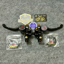 行后明浙M4直推上泵原厂代九号小牛直推手刹握把明哲锻造上泵 明浙m4钛合金宇宙黑版 【小美爱】 左边一位直推【关注送刹车断电+铝合金油壶盖】