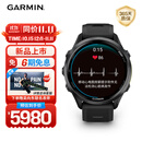 佳明（GARMIN）Forerunner970旗舰铁三户外运动手表ECG心电心率跑表-极夜黑47mm