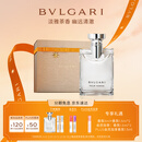 宝格丽（BVLGARI）大吉岭茶淡香氛50ml木质调白衬衫中性香男士香水礼盒 生日礼物