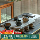 万仟堂（Edenus）高档茶具套装 家用客厅泡茶器全套中秋礼品礼物礼盒 万事胜意A 秋山釉 1壶1海1漏6杯6碟 15头