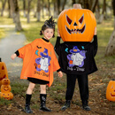 苏汉唐万圣节服装儿童cosplay男女童幽灵恶作剧服卡通上衣蝙蝠衫(M)码