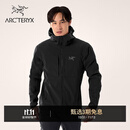 ARC'TERYX始祖鸟 GAMMA MX HOODY 防风 男子 软壳夹克 BLACK/黑色 M