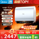美的（Midea）【美的活水UDproS】亲肤活水玲珑超薄60升双胆扁桶电热水器3300W水电分离一级能效瞬热洗国家补贴
