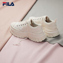 斐乐（FILA）女鞋帆布鞋LAVA胖胖底厚高底增鞋板鞋帆布鞋休闲鞋 奶白-GD 37.5