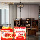 宁邱络阁（NICHLORT）新中式老板办公桌椅实木总裁董事长办公室沙发茶几文件柜大班台桌 3.6米文件柜【胡桃木】