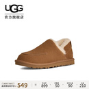 UGG秋季新款女士舒适时尚一脚蹬休闲懒人毛毛鞋1174572CHE|栗色38