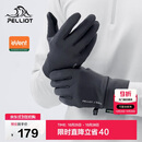 伯希和（Pelliot）户外手套冬季骑行eVent防水触屏登山防风抓绒保暖164331002灰色L