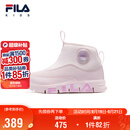 FILA斐乐儿童童鞋棉靴2025年冬季女小童儿童棉鞋