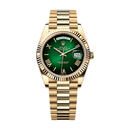 劳力士（ROLEX）星期日历型 烟熏绿 机械机芯 100米防水 日期显示 40mm 男表 瑞表