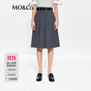 MO&Co.【C+系列】裙裤中裤夏附腰带MBE2SOT030接触瞬间凉感 威尔斯格纹 S /160