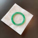 老坑缅甸圆条阳绿翡翠手镯冰种满绿贵妃镯帝王绿正品高端玉镯子女