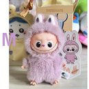 POPMRT拉布布正版娃娃心底密码系列迷你4代LABUBU4.0搪胶脸娃娃 【M款】10.5cm