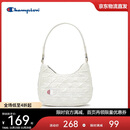 Champion美国冠军2025新款单肩包女男 潮流休闲时尚腋下包25FWG85 中白 