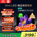 小米（MI）电视S75 Mini LED 【销量10万+】75英寸 240Hz高刷 512分区 1200nits峰值亮度 L75MA-SPL