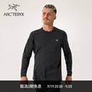 ARC'TERYX始祖鸟 RHO LT CREW NECK 男子 内层长袖上装 BLACK/黑色 L