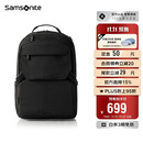 新秀丽（Samsonite）双肩包时尚商务电脑包通勤大容量背包黑色 15.6英寸 NX5*09001