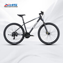 喜德盛山地自行车黑客500 X6铝合金车架27.5大轮径 油压碟刹24速变速 26款深灰/白17(适合身高170-185cm）