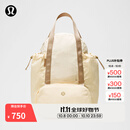 lululemon丨Pack and Go 女士多用包 拒水 LW9DT2S 浅象牙白/奶油黄/橡木棕 O/S