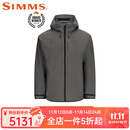SIMMS24款挑战者冲锋外套冲锋裤钓鱼服路亚防雨水外套涉水裤prodry PG-13934冲锋外套灰色 S