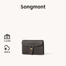 Songmont山下有松循迹系列钱包设计师款皮夹短款卡包夹礼物男女零钱包 禅棕褐 预售16天