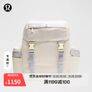 lululemon丨Wunderlust 小款背包 双肩包 拒水 LU9COIS 浅象牙白/淀粉蓝 O/S