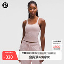 lululemon丨Ebb to Street 女士前后 U 领短款运动背心 B/C LW1ERWS 烟熏粉/烟熏粉 S /6