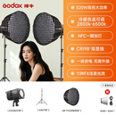 神牛（Godox）补光灯LE300Bi双色温摄影常亮灯直播补光灯视频直播补光灯直播人像拍照美颜柔光灯影视灯