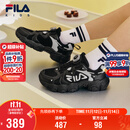 FILA斐乐儿童跑步鞋2025年秋季男女童中大童旋钮运动鞋子猫爪