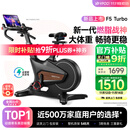 易跑YPOO动感单车家用智能磁控调阻静音室内公路自行车健身器材幻影F5 2025旗舰款Turbo/13KG动平衡飞轮