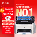 格之格1020硒鼓 12a硒鼓适用惠普1005硒鼓hp q2612a 1010 1015 1018 1022佳能lbp2900 3000打印机易加粉2支装