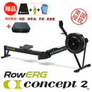 concept2美国品牌concept2划船机C2风阻划船器RowERG家用 RowErg标准版黑色