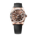 劳力士（ROLEX）纵航者型 18k永恒玫瑰金 机械机芯 100米防水 日期显示 42mm 男表