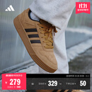 adidas「小锯齿」D-PAD CLASSIC休闲美高风复古篮球板鞋阿迪达斯   棕色   42