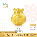 周生生黄金转运珠 福袋足金串珠子 情侣手串不含绳链89197C定价