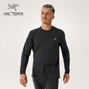 ARC'TERYX始祖鸟 RHO LT CREW NECK 男子 内层长袖上装 BLACK/黑色 L
