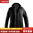 龙牙（Dragon Tooth）【张译同款】龙牙雷神三合一五代冲锋衣男户外防风保暖冬防寒外套 极夜黑 M 175/96A