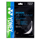 尤尼克斯YONEX羽毛球线高弹型比赛训练精准操控音效性BG66UM-430金属白