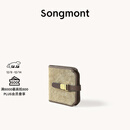 Songmont山下有松山行钱包设计师款皮夹短款卡包夹礼物男女零钱包 沙驼棕 预售16天