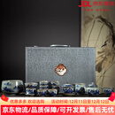 LILICY轻奢高档茶具套装家用青花瓷套组办公送礼泡茶壶茶杯子礼盒节日高 请注意选择好-规格/颜色