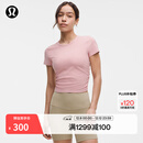 lululemon丨All It Takes女士运动 T恤 *罗纹Nulu™ LW3GV0S 朦胧粉 S /6