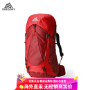 GREGORY 格里高利琥珀68/54/44/34L 户外徒步双肩背包 登山包女 四代-54L-红色 ALL