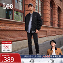 Lee【张凌赫代言】中腰锥形日常显瘦经典五袋款男牛仔裤休闲潮流 黑色(731舒适锥形版型） 32 (140-150斤可选)