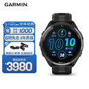 佳明（GARMIN）Forerunner965铁三跑步游泳滑雪户外运动智能手表男女表极夜黑