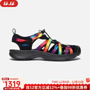 KEEN科恩女鞋休闲凉鞋Whisper透气套脚涉水鞋轻便抑味户外舒适母亲节送礼 Original Tie Dye 6.5 M/37码