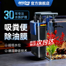 AMTRA TECHNIK德国安彩壁挂过滤器ex650鱼缸过滤器乌龟低水位净水静音 EX650 标准版【内含滤材】