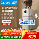 美的（Midea）【母婴级】空气净化器鼻炎家用除甲醛除烟味异味过敏原空气净化机森林家L1 Lite国家补贴