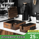 MHW-3BOMBER轰炸机带抽屉多功能咖啡敲渣盒实木手柄支架收纳吧台压粉手柄底座 多功能渣盒-58mm通用-升级版