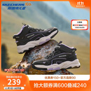 Skechers斯凯奇跃界绒绒靴儿童加绒保暖防滑耐磨舒适靴319258L